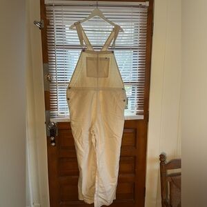 NWT XL off white everlane overalls